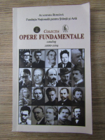 Anticariat: Opere fundamentale, catalog 2000-2014