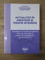 Sanda-Maria Copotoiu - Actualitati in anestezie si terapie intensiva