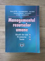 Anticariat: Viorel Lefter - Managementul resurselor umane. Studii de caz, probleme, teste