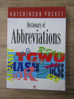 Anticariat: Dictionary of abbreviations