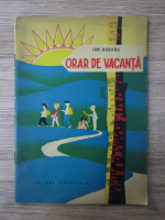 Ion Hobana - Orar de vacanta