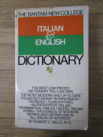 Anticariat: Italian and english dictionary