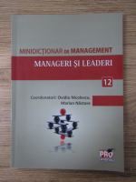 Anticariat: Ovidiu Nicolescu, Marian Nastase - Minidictionar de management. Manageri si leaderi (volumul 12)