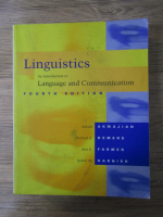 Anticariat: Adrian Akmajian - Linguistics. An introduction to language and communication