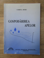 Corina Rosu - Gospodarirea apelor