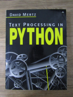 David Mertz - Text processing in Python