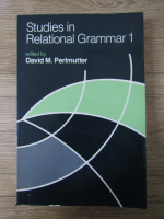 Anticariat: David Perlmutter - Studies in relational grammar 1