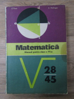 Anticariat: E. Rusu - Matematica. Manual pentru clasa a VI a