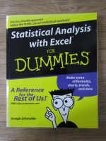 Joseph Schmuller - Statistical analysis with Excel for Dummies