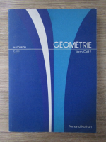 Marc Gourion - Geometrie. Classes terminales C et E