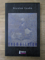 Anticariat: Nicolae Leahu - Onomasticon