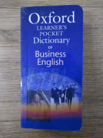 Anticariat: Oxford learner's pocket Dictionary of Business English