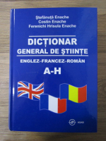 Anticariat: Stefanuta Enache - Dictionar general de stiinte, englez-francez-roman, A-H