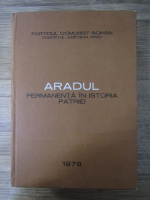 Aradul. Permanenta in istoria patriei