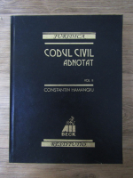 Anticariat: C. Hamangiu - Codul civil adnotat (volumul 2)