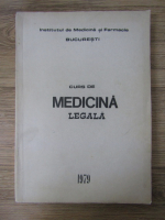 Anticariat: Curs de medicina legala