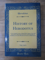 Anticariat: George Rawlinson - History of Herodotus (volumele 2-4, editie facsimil 1866)