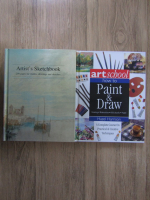 Anticariat: Hazel Harrison - Artschool. How to paint and draw. Artist's sketchbook (2 volume)