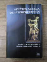 Maria Claudia Murillo G. - Apuntes acerca de interpretacion