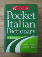 Pocket italian dictionary in colour. Italian english, english italian