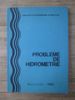 Probleme de hidrometrie