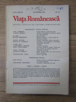 Anticariat: Revista Viata Romaneasca, anul LXXVII, nr. 10, octombrie 1982