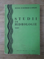 Studii de hidrologie (volumul 35)