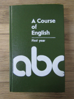 Anticariat: A courde of English. First year abc