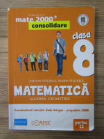 Anton Negrila, Maria Negrila - Matematica. Algebra, Geometrie. Clasa a VIII-a (partea a II-a)