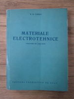 B. M. Tareev - Materiale electrotehnice