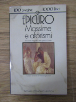 Epicuro - Massuime e aforismi