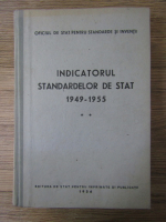 Anticariat: Indicatorul Standardelor de Stat 1949-1955 (volumul 2)