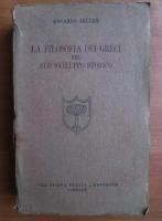 Edoardo Zeller - La filosofia dei greci nel suo sviluppo storico
