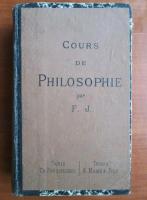 Cours de Philosophie