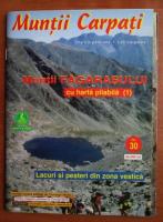 Revista Muntii Carpati. Muntii Fagarasului, cu harta