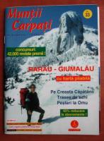 Revista Muntii Carpati. Muntii Rarau Giumalau, cu harta