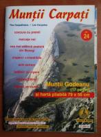 Revista Muntii Carpati. Muntii Godeanu, cu harta