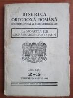 Buletinul oficial al Patriarhiei Romane (Martie 1953)