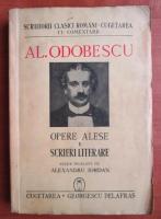 Anticariat: Al. Odobescu - Opere alese (volumul 1 - Scrieri literare)