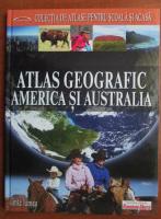 Anticariat: Atlas Geografic America si Australia