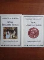 Anticariat: George Munteanu - Istoria literaturii romane (volumele 1, 2)