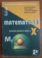 Ion Cuculescu - Matematica. Manual pentru clasa a X-a