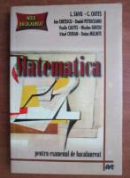 L. Savu - Matematica pentru examenul de bacalaureat