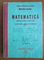 Mircea Ganga - Matematica. Manual pentru clasa a XI-a