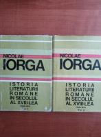 Anticariat: Nicolae Iorga - Istoria literaturii romane in secolul al XVIII-lea (2 volume)