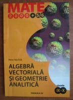 Petre Nachila - Algebra vectoriala si geometrie analitica