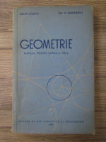 Cezar Cosnita - Geometrie, manual pentru clasa a VIII a (1956)