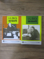 Anticariat: I. G. Duca - Memorii (2 volume)