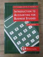 Anticariat: Introduction to accounting for business studies