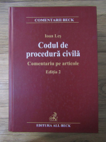 Anticariat: Ioan Les - Codul de procedura civila. Comentariu pe articole (editia 2)